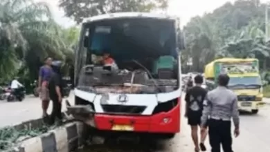 kecelakaan bus samarinda