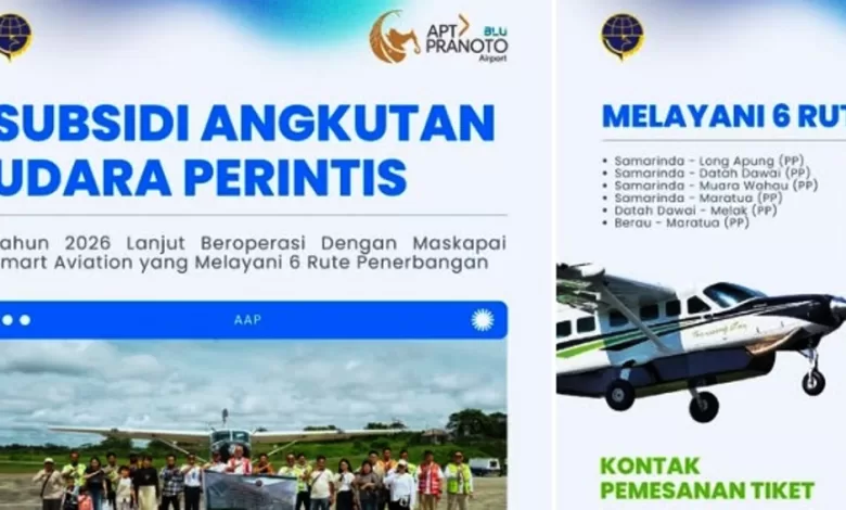 penerbangan perintis Samarinda