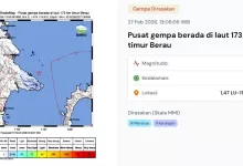gempa berau terkini