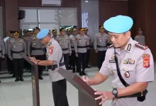 sertijab kabid propam polda kaltim