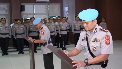 sertijab kabid propam polda kaltim