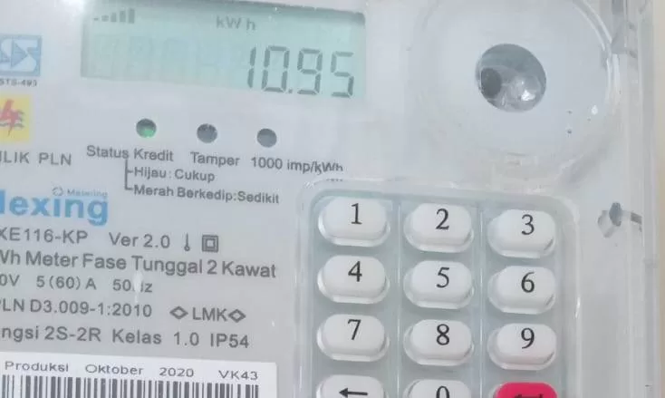 tarif listrik Februari 2026