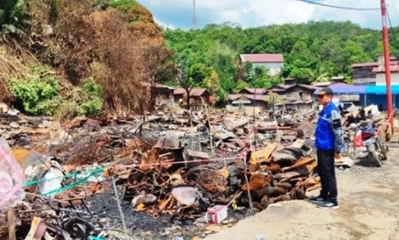 kebakaran Batu Timbau