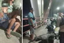 lompat jembatan mahakam