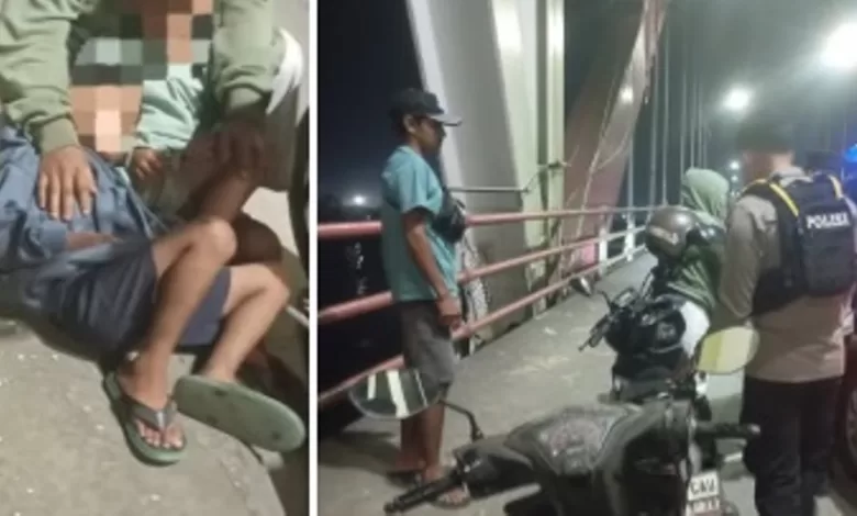 lompat jembatan mahakam