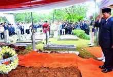 pemakaman Try Sutrisno