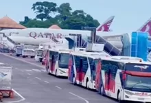 penerbangan internasional terganggu