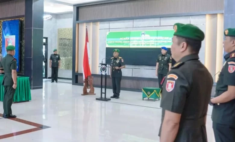 sertijab dua dandim kaltim