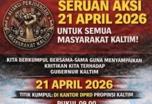 aksi 21 april kaltim