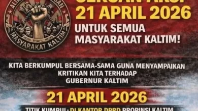 aksi 21 april kaltim