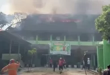 kebakaran smp negeri 2 samarinda
