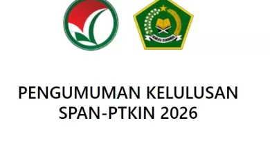 pengumuman SPAN PTKIN