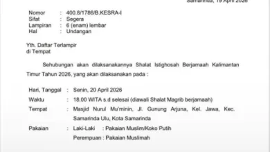 salat istighosah Kaltim