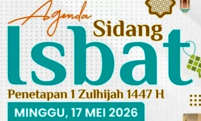 sidang isbat iduladha 2026