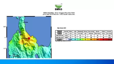 gempa Sulawesi Tengah hari ini