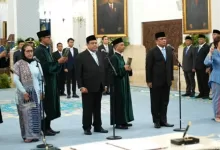 pelantikan hari ini