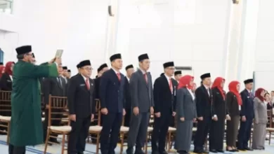 pelantikan pejabat pemprov kaltim