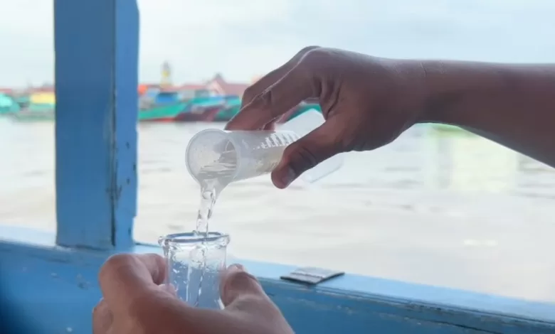 kadar klorida sungai mahakam