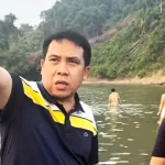 sungai mahakam surut