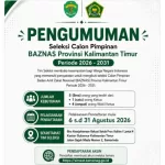 seleksi BAZNAS Kaltim 2026