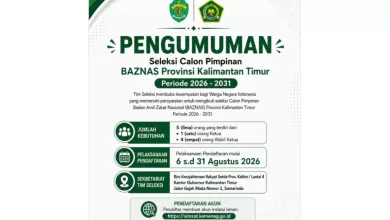 seleksi BAZNAS Kaltim 2026