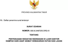 karhutla kaltim asn