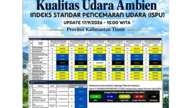 kualitas udara Kaltim